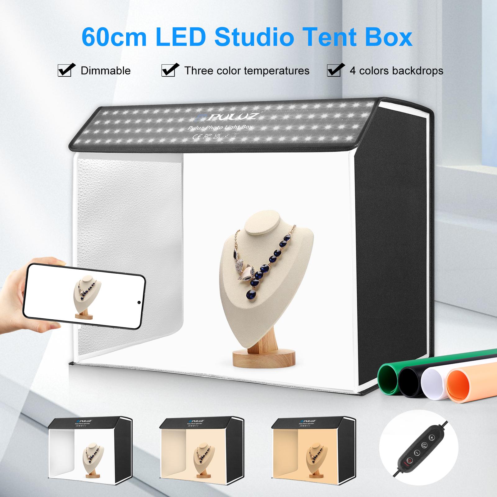PULUZ 60 × 40 センチメートルフォトスタジオライ - Photography Lighting And Backdrop Kits のレビューと価格