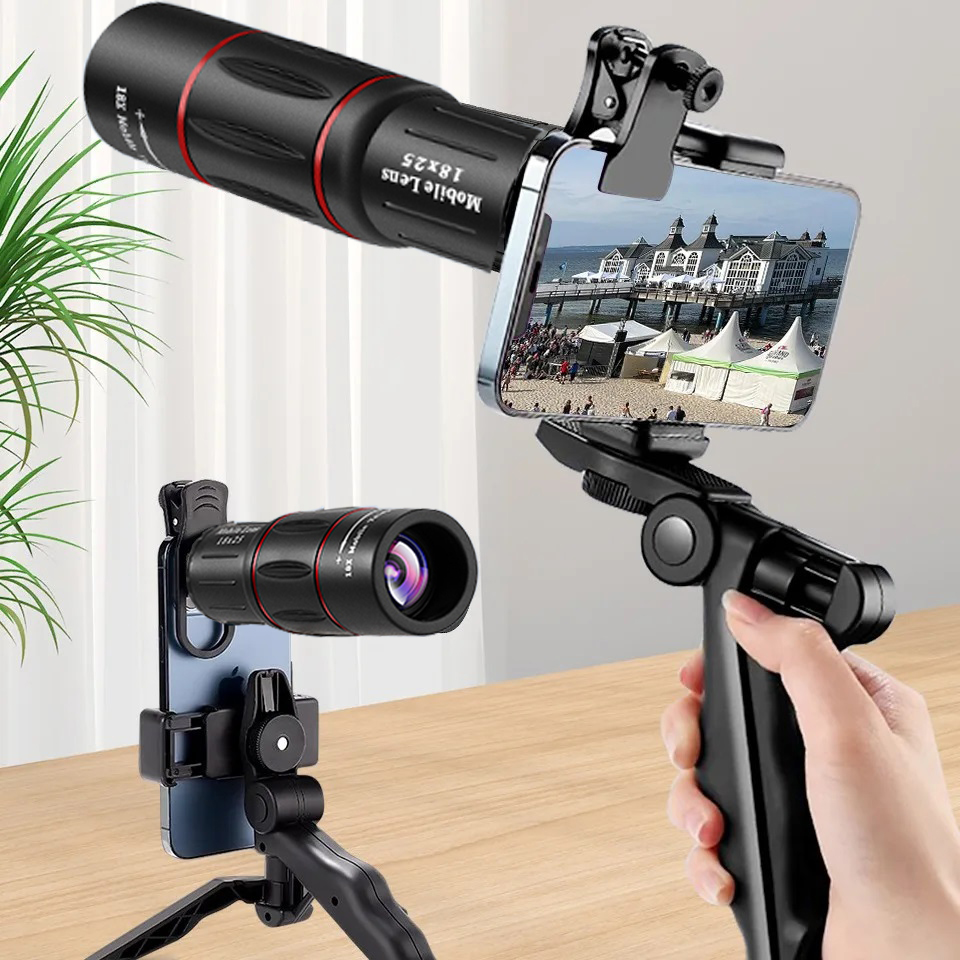 18x25 屋外ポータブル高精細グリーンフィルム単眼望遠鏡、 - Lighting In Photography Definition のレビューと価格
