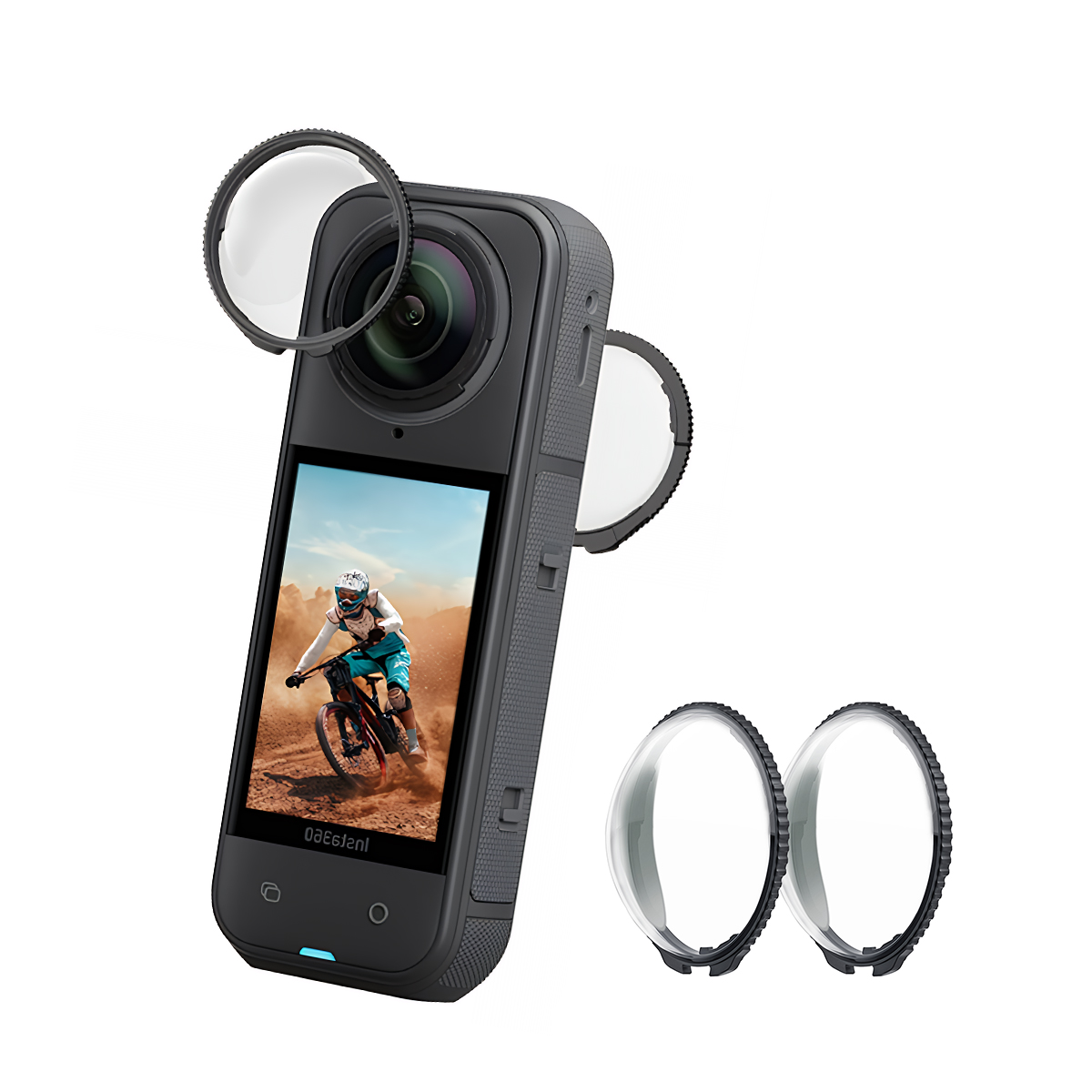 Insta360 ONE X5/X4/X3/X2 用デュアル - Insta360 Camera X4 のレビューと価格