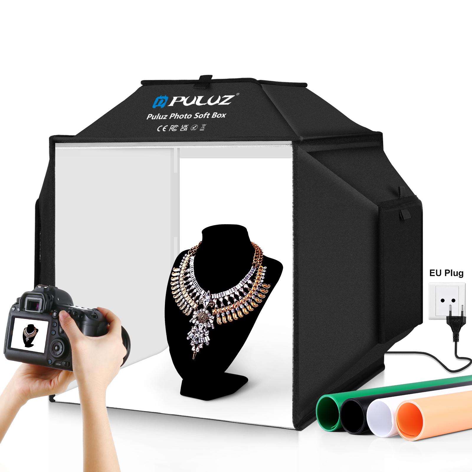 PULUZ 40 センチメートル折りたたみ 72 ワット 5 - Photography Lighting And Backdrop Kits のレビューと価格