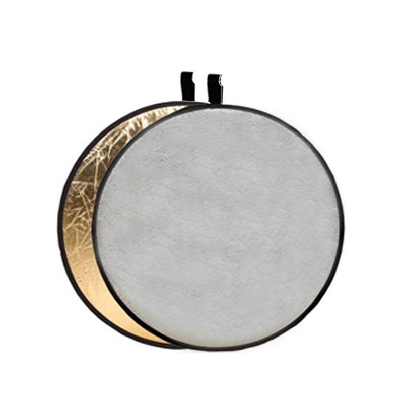 ポータブルマルチ折りたたみ式ディスクライトリフレクター,2  - Reflector Disc Silver のレビューと価格