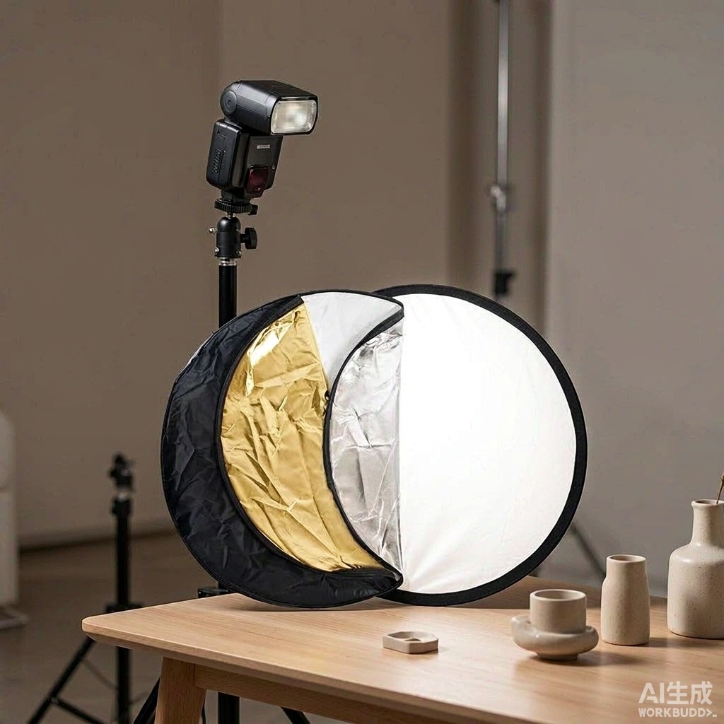 折りたたみ式の5-in-1ライトリフレクター、直径60cmの - Reflector Disc Silver のレビューと価格