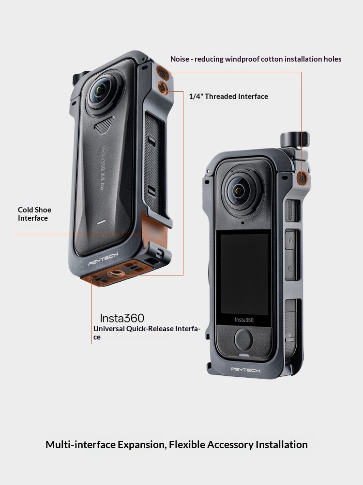 PGYTECH カメラケージ Insta360 X4 Air - Insta360 Camera X4 のレビューと価格