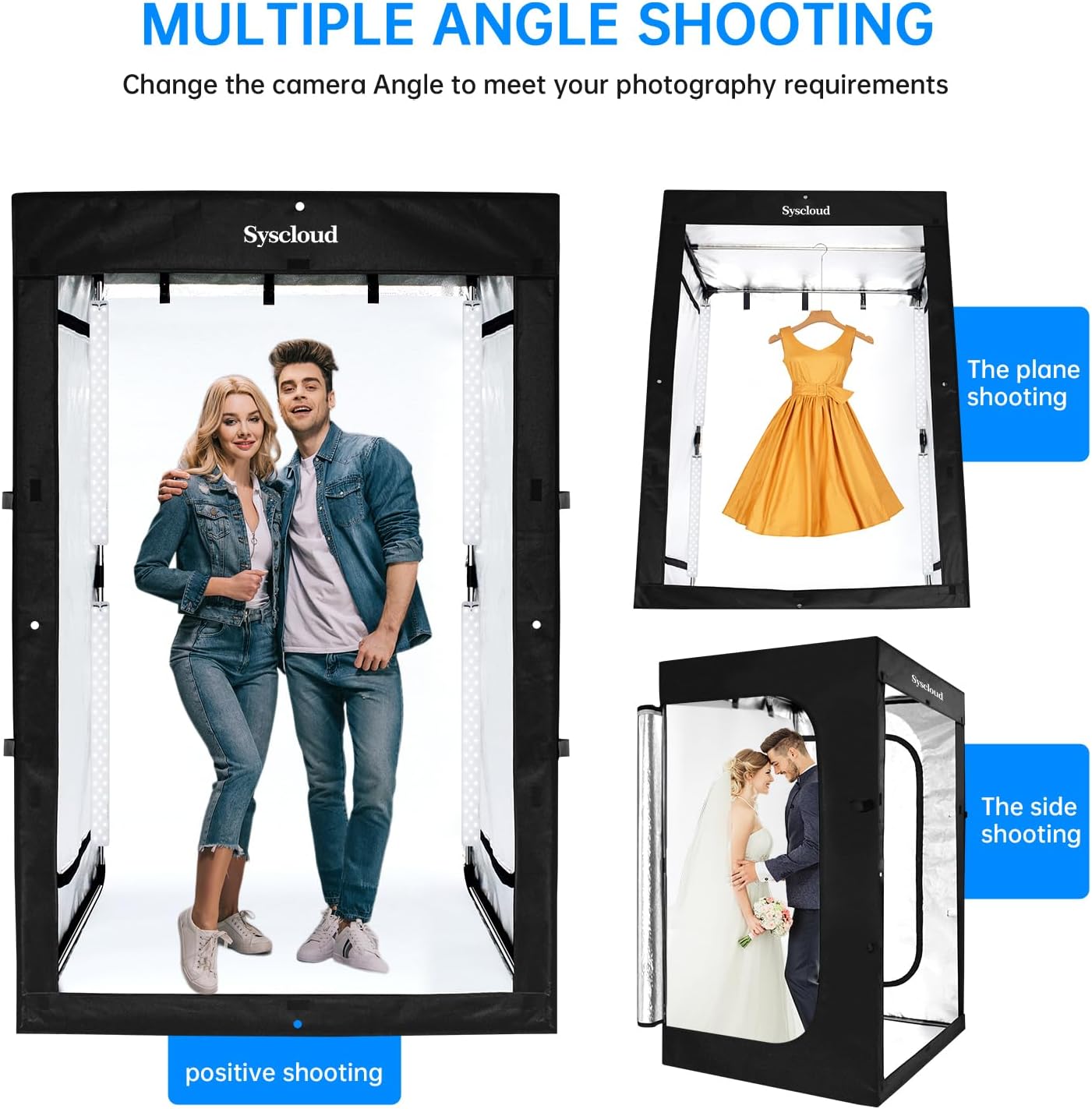 調光可能なLEDフォトスタジオライトテント、47x39x78 - Photography Lighting And Backdrop Kits のレビューと価格